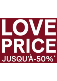 Prospectus Etam Lingerie ALBI : LOVE PRICE Jusqu'à -50%