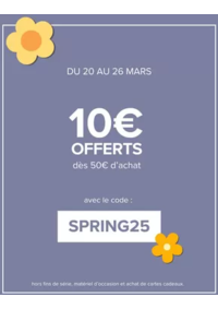 Prospectus Padd Avignon : Jusqu’au 26 mars, profitez de 10€ offerts dès 50€ d’achat avec le code SPRING25