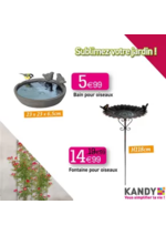 Prospectus KANDY : SUBLIMEZ VOTRE JARDIN !