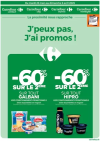 Prospectus Carrefour ANGERS Bd Gaston Ramon : J'PEUX PAS, J'AI PROMO ! DU 25 MARS AU DIMANCHE 6 AVRIL