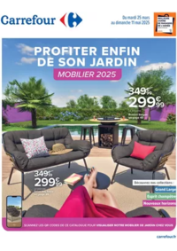 Prospectus Carrefour Contact Le Tour-du-Parc : PROFITER ENFIN DE SON JARDIN - MOBILIER 2025