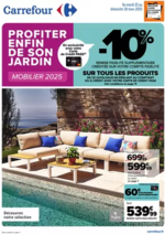 Prospectus Carrefour Contact : MOBILIER DE JARDIN: OFFRE EXCLUSIVE CLIENTS PASS