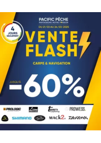 Prospectus Pacific Pêche NIORT : Ventes Flash