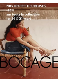 Prospectus Bocage LESCAR : -20% sur toute la collection