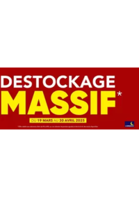 Prospectus La Compagnie du Lit Versailles/Le Chesnay : Destockage Massif