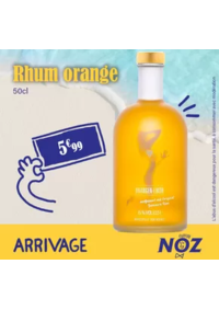 Prospectus Noz CONCARNEAU : Rhum orange