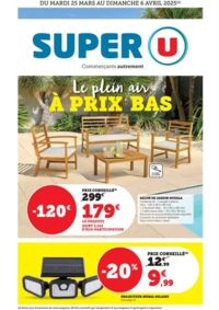 Prospectus Super U GERARDMER : Plein air