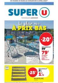 Prospectus Super U PACY SUR EURE : Plein air