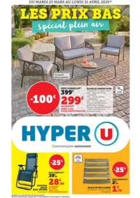 Prospectus Hyper U DOUVRES LA DELIVRANDE : Plein air