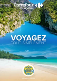 Prospectus Carrefour CHALON SUR SAONE Zone Nord : VOYAGEZ TOUT SIMPLEMENT