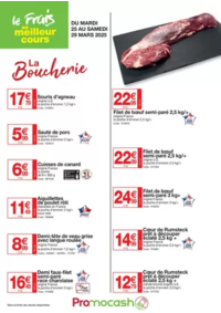 Prospectus Promocash Pontarlier : La boucherie