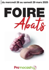 Prospectus Promocash Villebarou / Blois : Foire Abats