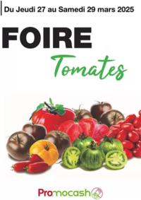 Prospectus Promocash Pontarlier : Foire Tomates