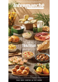 Prospectus Intermarche Contact BETSCHDORF : CATALOGUE TRAITEUR PRINTEMPS ETE