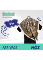 Prospectus NOZ : ARRIVAGE Foulard