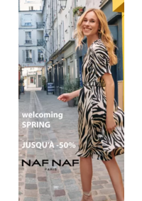 Prospectus NAFNAF DIJON Place de la Fontaine n°26 : Welcoming SPRING JUSQU’À -50%