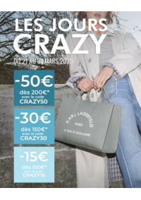 Prospectus EDISAC DUNKERQUE : Les Jours Crazy chez Edisac ont commencé le 21 mars : jusqu’à -50€ dès 200€ d’achat, c’est le moment