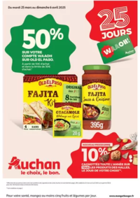 Prospectus Auchan Englos - Haubourdin : Les 25 jours Waaoh, spécial XXL