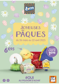 Prospectus Babou MONTGERON : Pâques