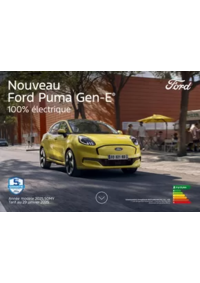Prospectus Ford JONZAC : Ford Nouveau Puma Gen-E