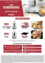 Promos et remises  : Offre MAGIMIX: jusqu'à 125€ de cadeaux!