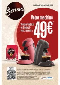 Prospectus Connexion DIGNE-LES-BAINS : Votre machine SENSEO Origal ou Original + à 49€