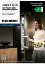 Prospectus Copra : Liebherr vous rembourse jusqu'à 200 €