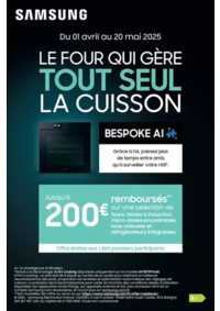 Prospectus Copra : SAMSUNG VOUS REMBOURSE JUSQU'A 200€