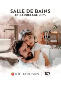 Prospectus Richardson MENTON : SALLE DE DE BAINS ET CARRELAGE 2025