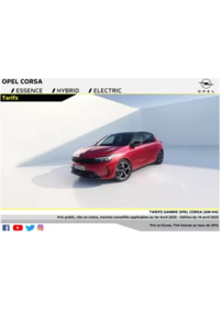 Prospectus Distributeur OPEL GARAGE GUITARD BROMMAT : Opel Corsa