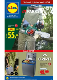 Prospectus Lidl ASNIERES SUR SEINE 85 rue des Mourinoux : Ne manquez pas les ventes de jardinage et textile ce jeudi chez Lidl