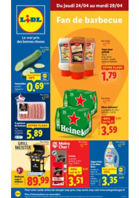 Prospectus Lidl : Fan de barbecue ? Retrouvez une sélection de viandes, sauces et bien plus à prix Lidl !