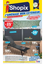 Promos et remises  : J´AMÉNAGE MON EXTÉRIEUR