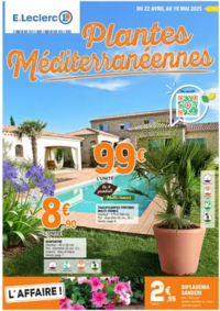 Prospectus E.Leclerc CHINON : PLANTES MEDITERRANEENNES