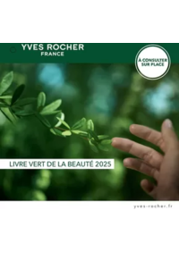 Prospectus Yves Rocher Ste Foy La Grande : LIVRE VERT DE LA BEAUTÉ 2025