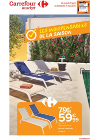 Prospectus Carrefour Drive BORT DELCY : LES INDISPENSABLES DE LA SAISON