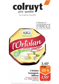 Prospectus Colruyt Pagnoz : Prix - qualité