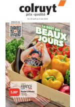 Prospectus Colruyt : Le goût des BEAUX JOURS
