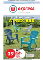Prospectus U Express : Les beaux jours !