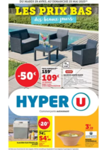 Prospectus Hyper U : Les beaux jours !