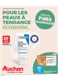 Prospectus Auchan HIRSON : Pour les peaux à tendance économe