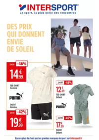 Prospectus Intersport L'AIGLE : Des prix qui donnent envie de soleil