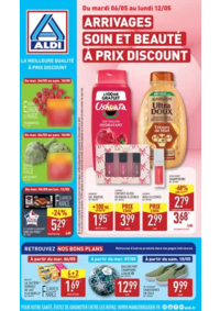 Prospectus Aldi St-Hilaire-du-Harcouët : Arrivages soin et beauté à prix discount