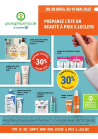 Prospectus Parapharmacie E.Leclerc TONNEINS : Prospectus Mai