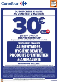 Prospectus Carrefour Market MAURIAC : Catalogue Carrefour Market