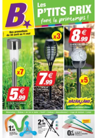 Prospectus Bazarland NYONS : Les p'tits prix font le printemps !