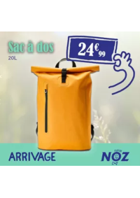 Prospectus Noz Neufchâteau : Sac à dos