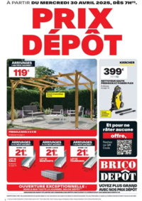 Prospectus Brico Dépôt TOURCOING : Voyez plus grand avec nos prix dépôt !