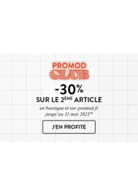 Prospectus Promod Bethunes : -30% sur le 2ème article