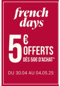 Prospectus Pimkie Furiani : French days